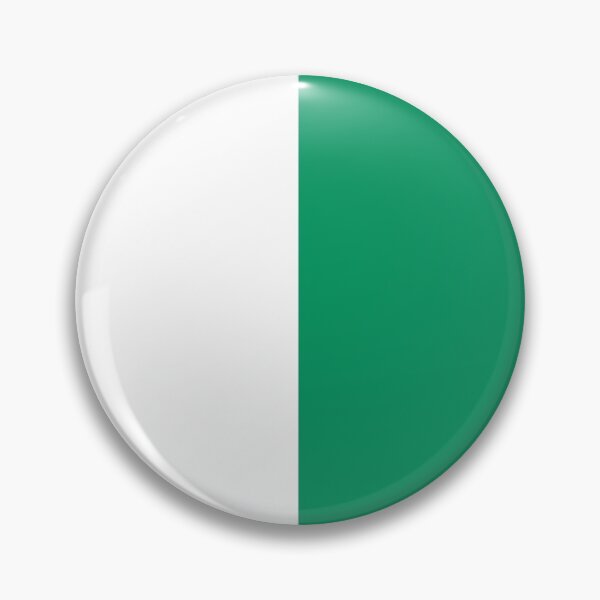 Item preview, Green and white team colours (half and half) designed and sold by NiceEggThreads.