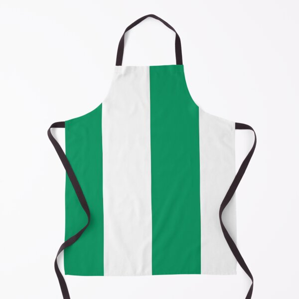 Item preview, Green and white team colours (half and half) designed and sold by NiceEggThreads.