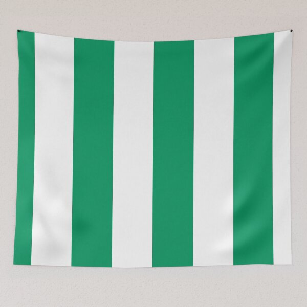 Item preview, Green and white team colours (half and half) designed and sold by NiceEggThreads.