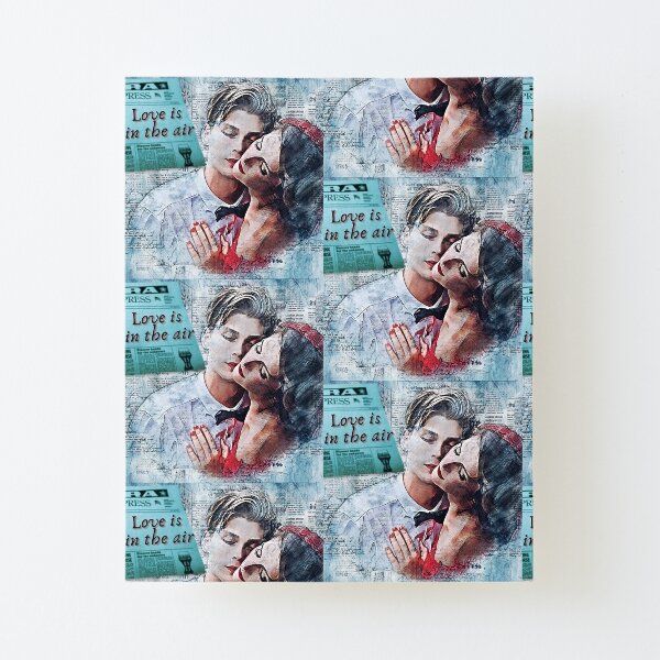 Love is in the air Canvas Mounted Print