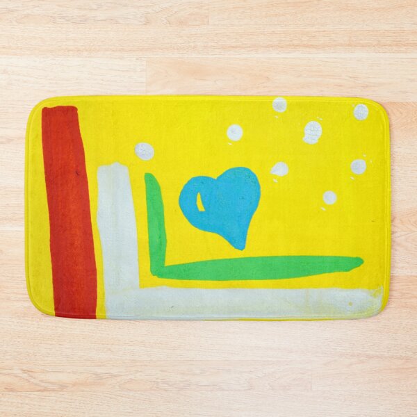 Item preview, PAINT - MIXED MEDIA - HEART - COLORFUL - ART - ABSTRACT - YELLOW designed and sold by Tropical Blood.