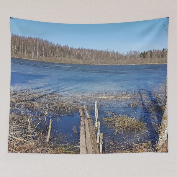 Item preview, Frozen lake designed and sold by DarkArtStudio.