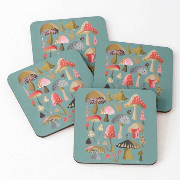 Item preview, Mushroom Collection – Mint designed and sold by Cat Coquillette.