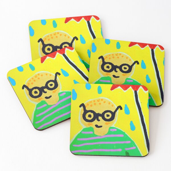 Item preview, GLASSES - KID - ART - HANDMADE - DECORATION - ART - MIXED MEDIA - DECORATION designed and sold by Tropical Blood.