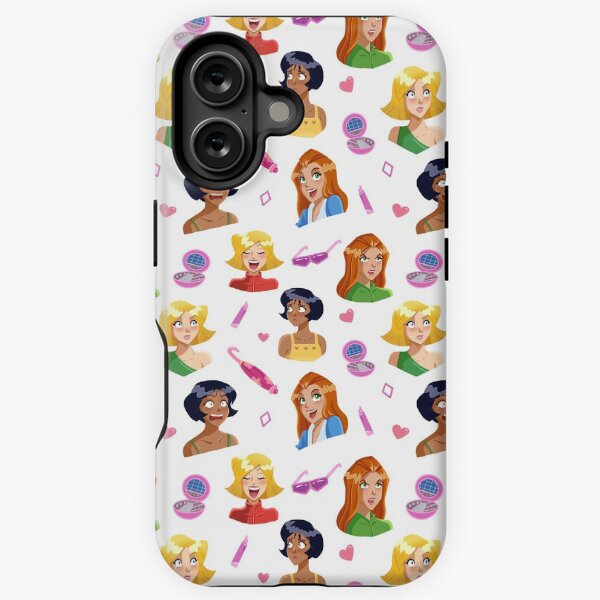 Item preview, Totally Spies Group Illustration Pattern (White) designed and sold by beckyjenksart.