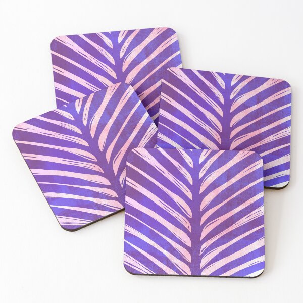 Item preview, Palm Woodcut Blue designed and sold by annieriker.
