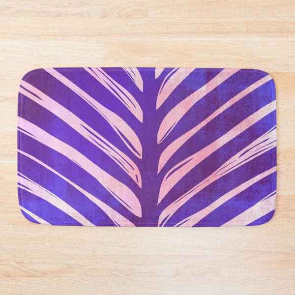 Item preview, Palm Woodcut Blue designed and sold by annieriker.