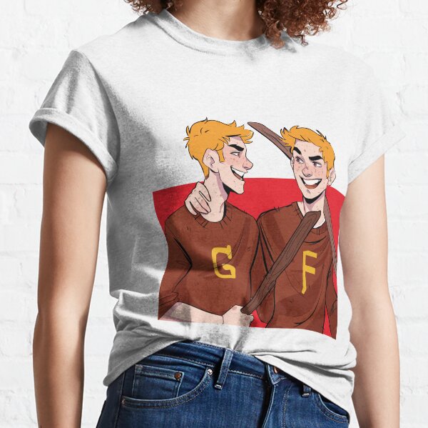 fred and george weasley shirt