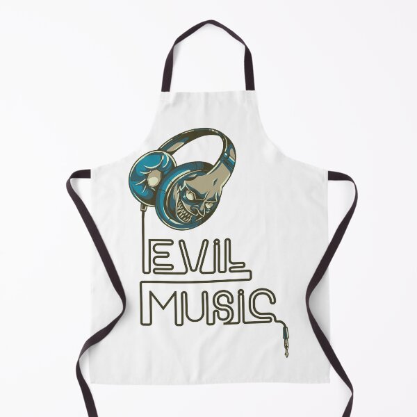Item preview, Evil Music Sticker designed and sold by LamsaLik.