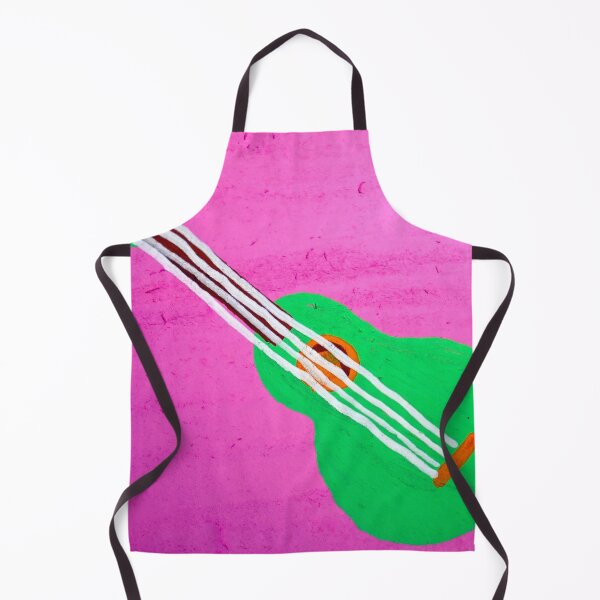 Item preview, UKELELE LOVER - UKE - ART - MIXED MEDIA - PINK - DECORATION  designed and sold by Tropical Blood.