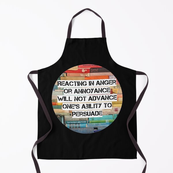 Item preview, RBG quote, Reacting in anger or annoyance will not advance one's ability to persuade designed and sold by avit1.