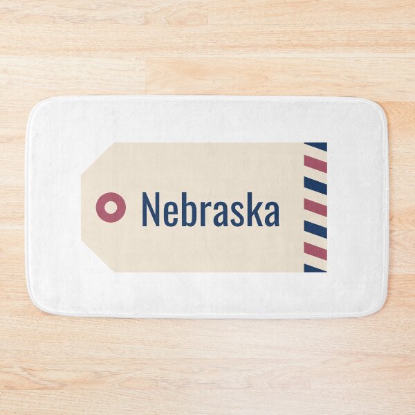 Item preview, Nebraska Tag designed and sold by CityCollection.