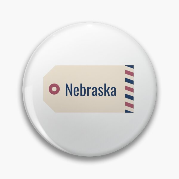 Artikelvorschau, Nebraska Tag entworfen und verkauft von CityCollection.