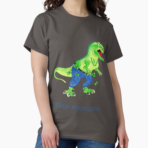 Item preview, Short Arms And Deep Pockets Fun TRex Illustration   designed and sold by taiche.