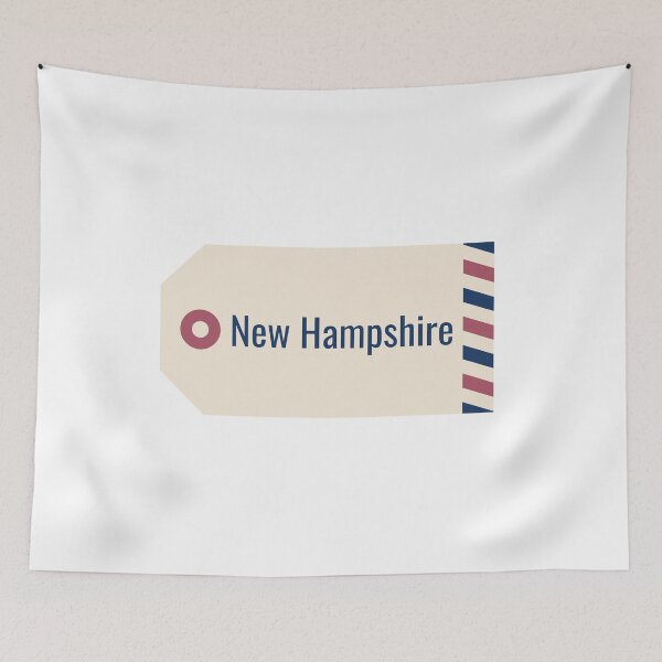 Item preview, New Hampshire Tag designed and sold by CityCollection.