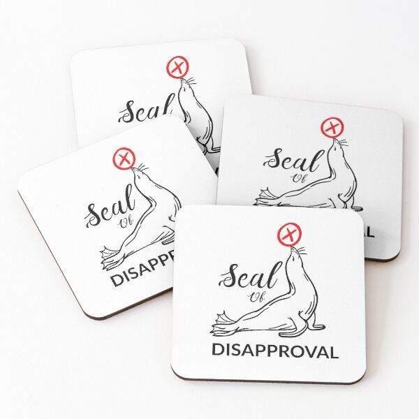 Item preview, Seal Of Disapproval designed and sold by sketchypages.