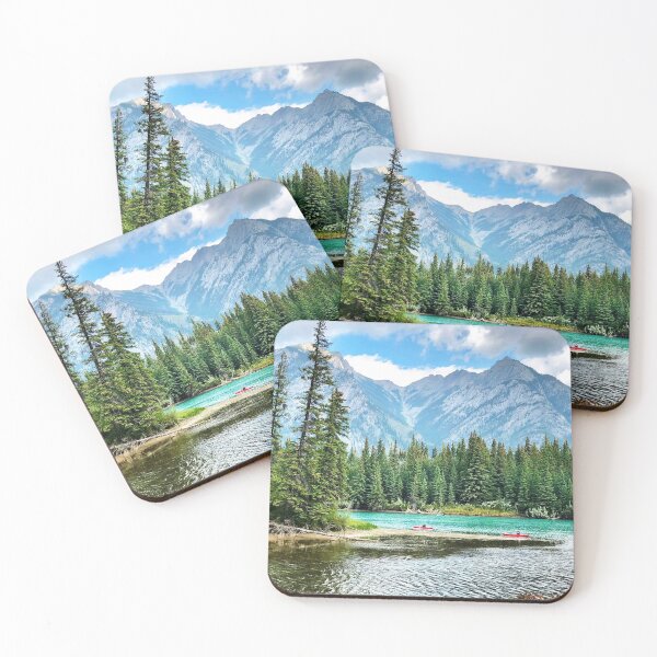 Item preview, A Peaceful Canoe Trip in Banff, Alberta designed and sold by ClarissaFlora.