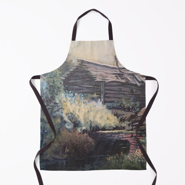 Item preview, Cabin by the creek designed and sold by RussMarwinArt.