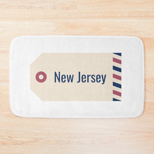 Item preview, New Jersey Tag designed and sold by CityCollection.