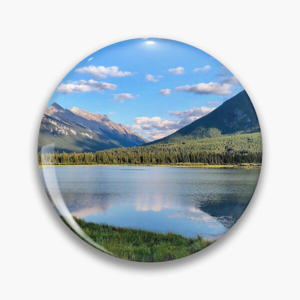Item preview, Vermillion Lakes in Banff, Alberta designed and sold by ClarissaFlora.