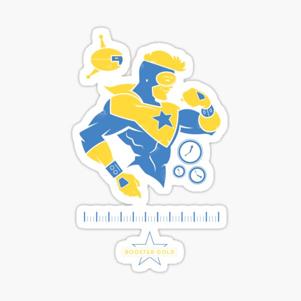Item preview, Booster Gold - DC Superhero Profiles designed and sold by BRCANAVAN.
