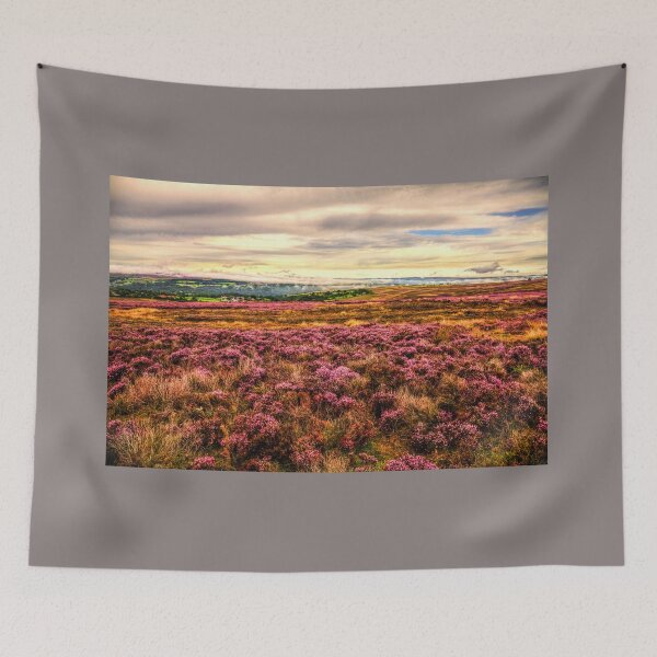 Item preview, Pink Heather On The Yorkshire Moors designed and sold by Paul Thompson Photography.
