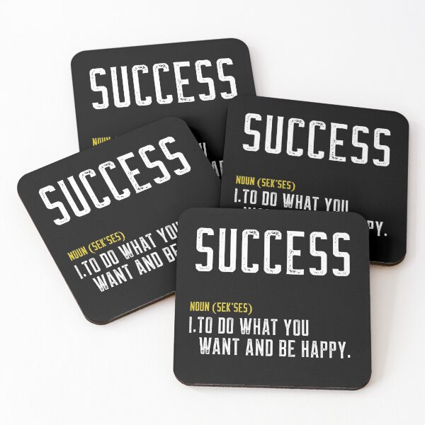 Item preview, Definition of Success - Motivational Dictionary Definition designed and sold by SKilner.