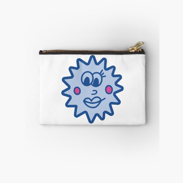 Item preview, Blue Funky Sun Face designed and sold by mollymariani.