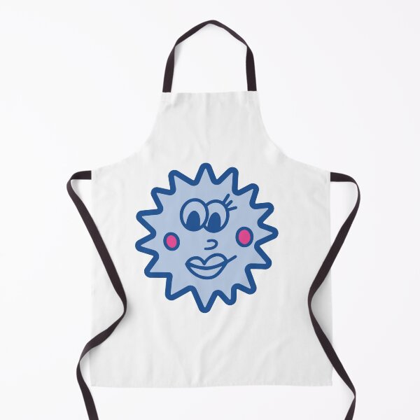 Item preview, Blue Funky Sun Face designed and sold by mollymariani.