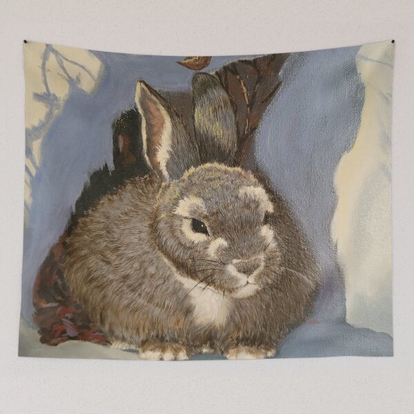 Item preview, Snow Bunny designed and sold by RussMarwinArt.