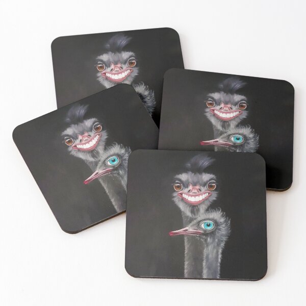Item preview, Mr. and Mrs. Ostrich designed and sold by Andreja's shop.