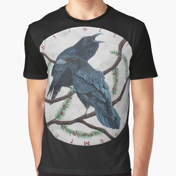Odin's Ravens Graphic T-Shirt