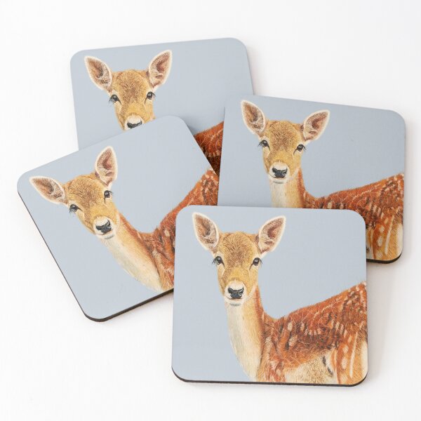 Item preview, Fallow deer created with pastel designed and sold by IslesArt.
