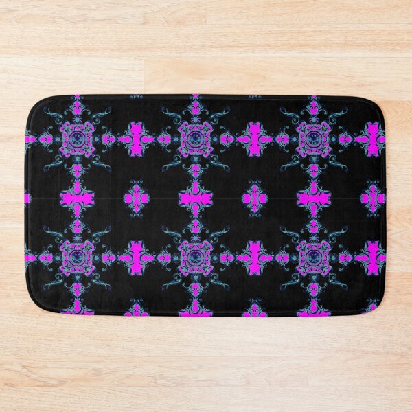 Item preview, Patrón geométrico rosa y negro designed and sold by Sabbaht.