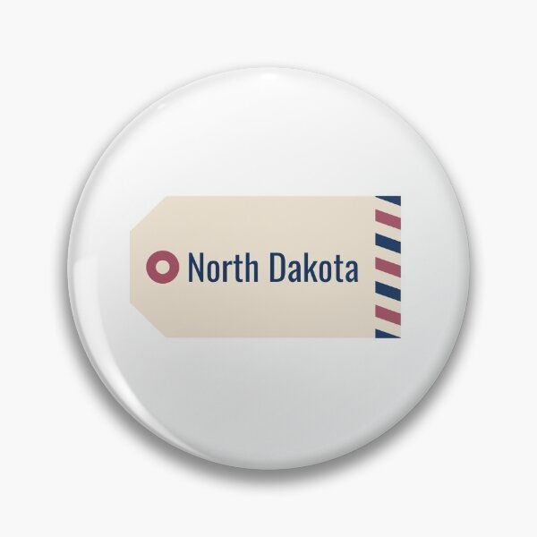 Item preview, North Dakota Tag designed and sold by CityCollection.