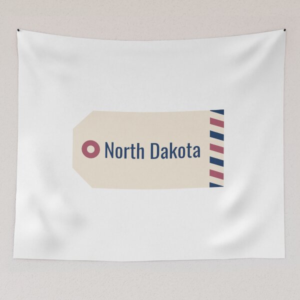 Item preview, Etiqueta de Dakota del Norte designed and sold by CityCollection.