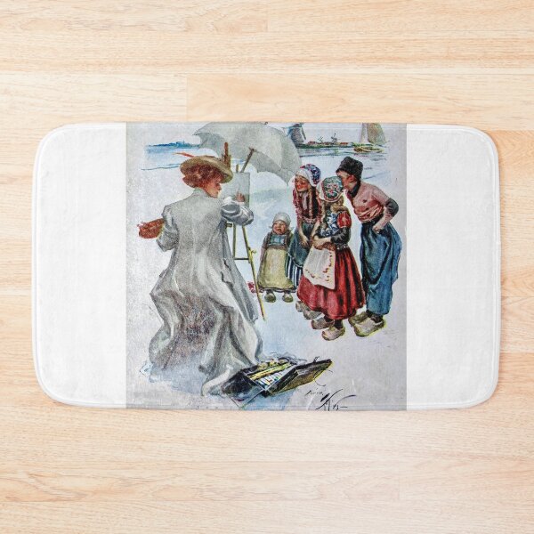 Item preview, Vintage postcard of 'The american girl in the netherlands' designed and sold by Photopat.