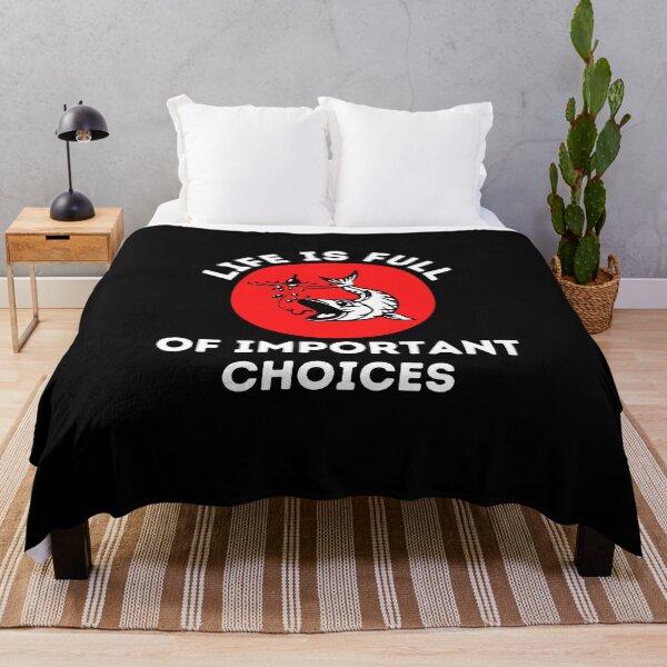 Item preview, Life Is Full Of Important Choices Fishing designed and sold by Emerg-Apparel.