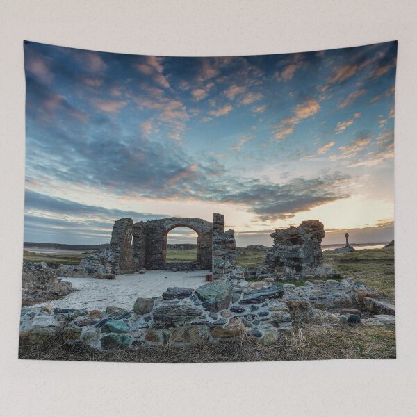 Item preview, Ruins of Llanddwyn Chapel designed and sold by heidipics.