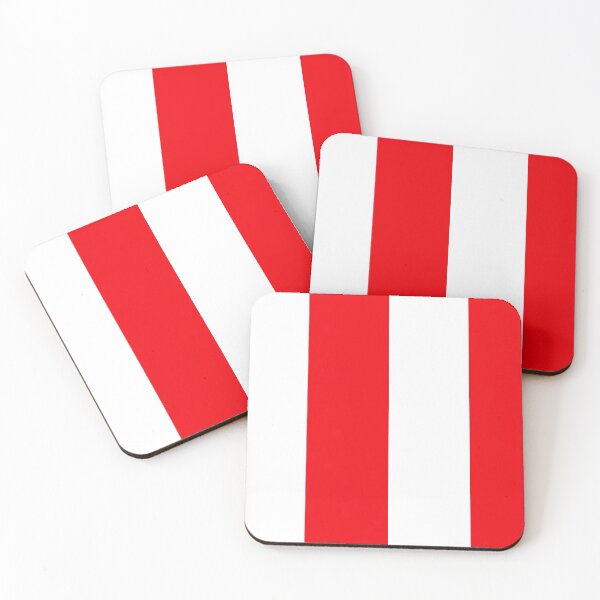 Item preview, Red and white team colours (half and half) designed and sold by NiceEggThreads.