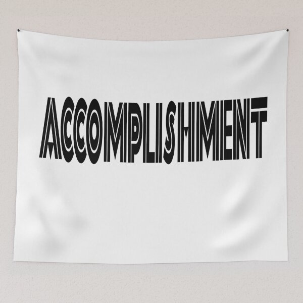 Item preview, Accomplishment 5-white  designed and sold by DrStickerManiac.