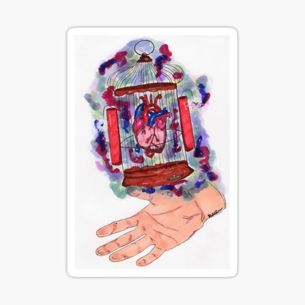 HANDTOMYHEART Sticker