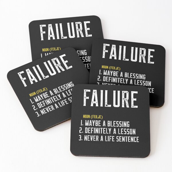 Item preview, Definition of Failure - Motivational Dictionary Definition designed and sold by SKilner.