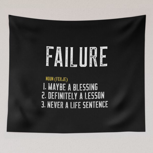 Item preview, Definition of Failure - Motivational Dictionary Definition designed and sold by SKilner.