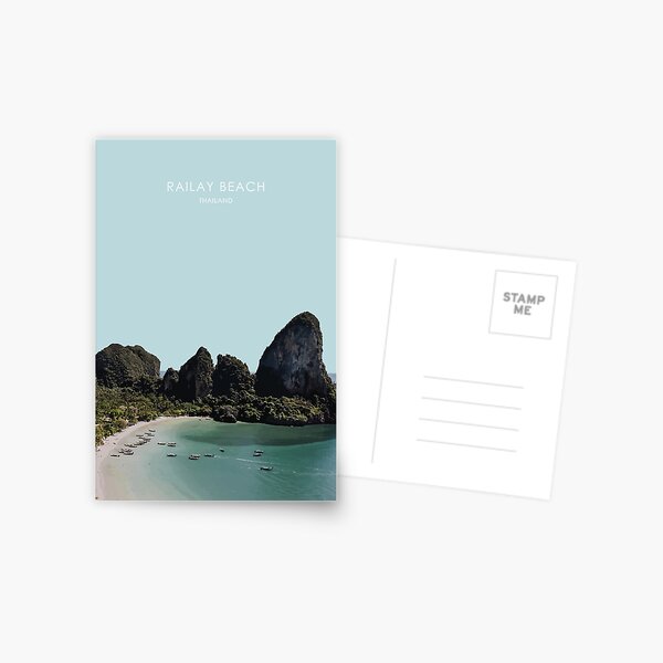 Item preview, Railay Beach, Thailand Travel Artwork designed and sold by Alo.