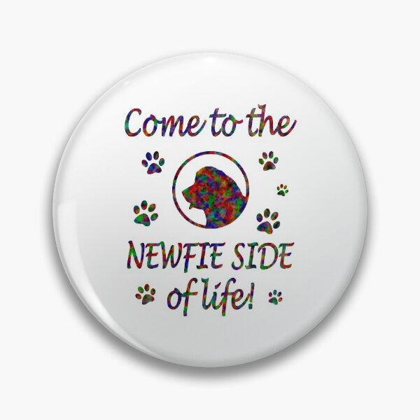 Item preview, Newfoundland Dog Newfie Side Of Life designed and sold by Moonyflower.