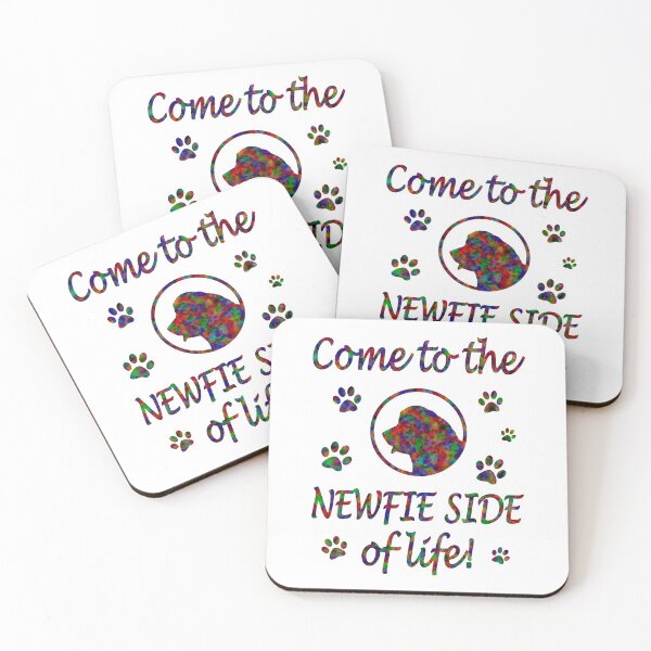 Item preview, Newfoundland Dog Newfie Side Of Life designed and sold by Moonyflower.