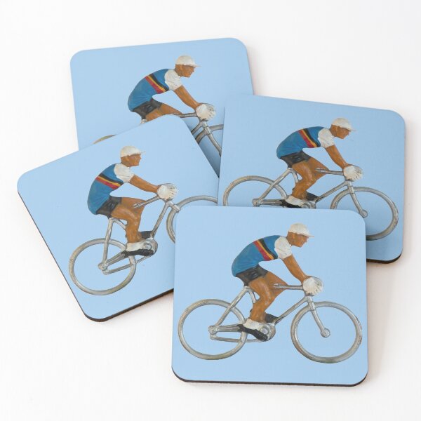 Item preview, Cycliste - Bleu et Blanc designed and sold by Flo Smith.