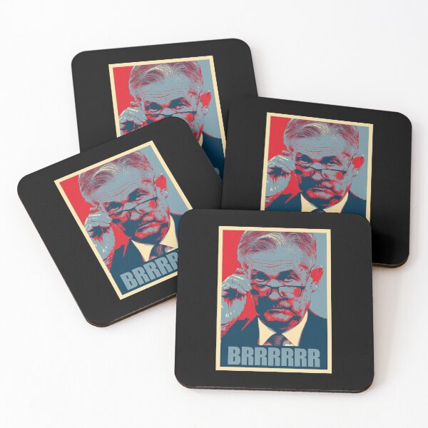 Item preview, Jerome Powell Go Brrrrr designed and sold by conway92.