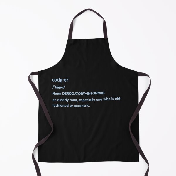 Item preview, Codger Definition Light Blue Letters designed and sold by AliCatOriginals.